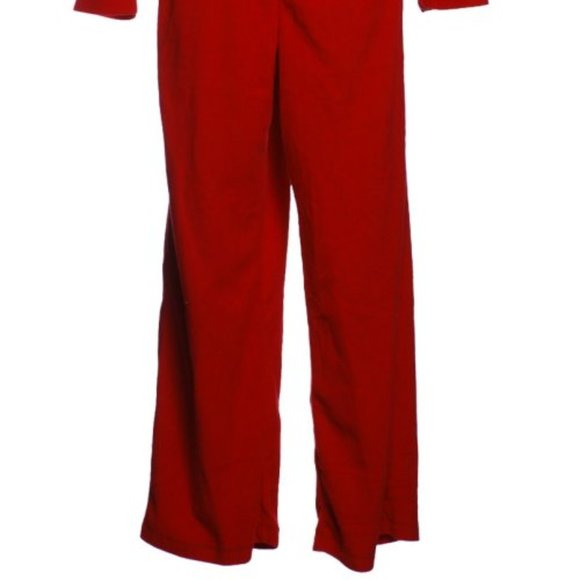 Charter Club Red Fleece Pajamas - Sz Large - Picture 3 of 3